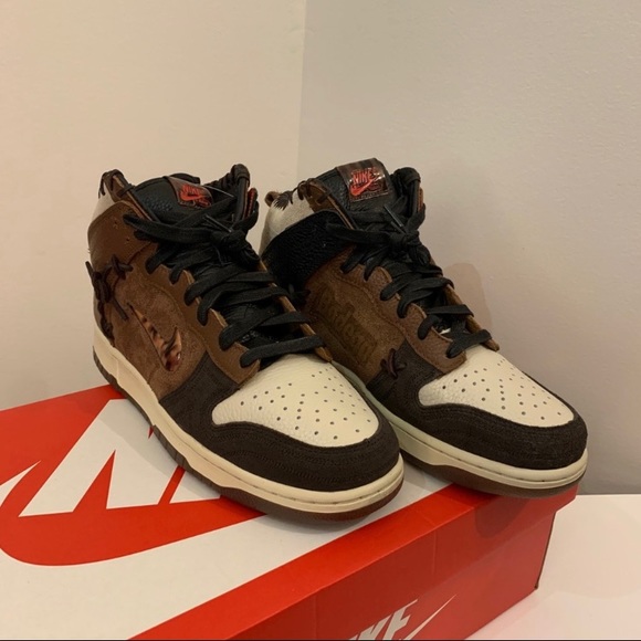 Nike Dunk High x Bodega Fauna Brown - Picture 3 of 7